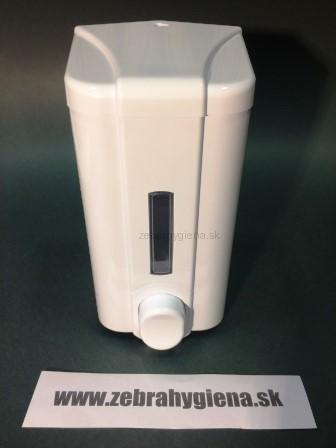 Dávkovač T12 B na tekuté mydlo 1 liter biely
