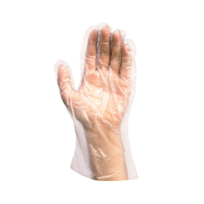 Jednorázové transparentné rukavice HygSan200 ks