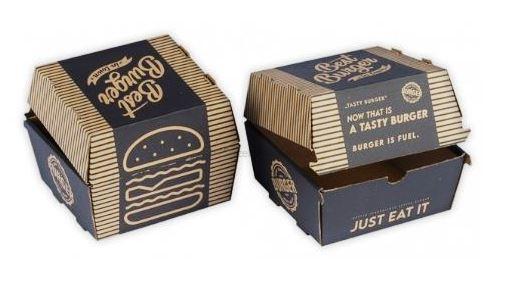 Burger box s potlačou 50ks