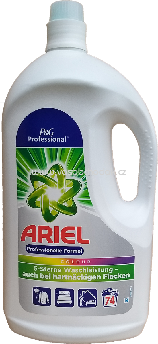 Ariel Professional prací gél 74praní na farebné prádlo