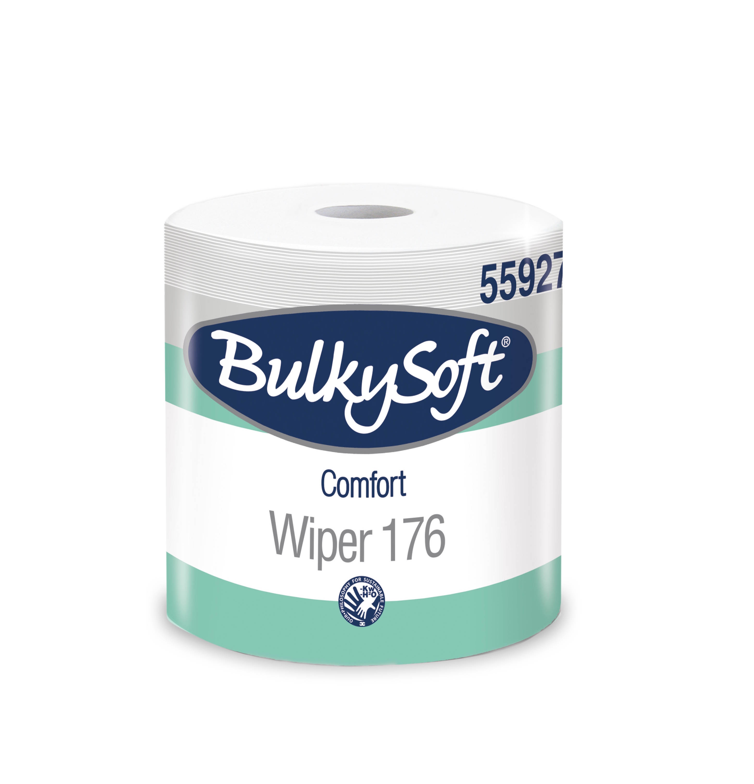 Bulkysoft Comfort Wiper-176 papierové utierky 2 vrstvové biele