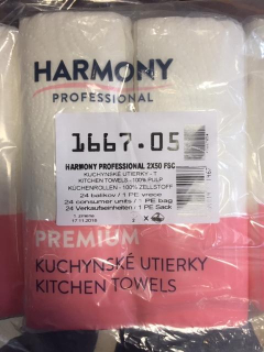 Kuchynské utierky Harmony Professional 2ks