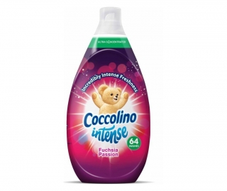 Coccolino aviváž intense - fuchsia passion, 64 praní, 960ml - rakúsky