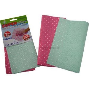 Mikroutierka Microfiber Cloth Super 21,5 x 21,5 cm 2ks