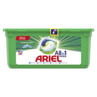 Ariel  gelové kapsule 26ks Mountain Spring